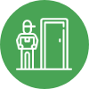 doorstep pickup icon